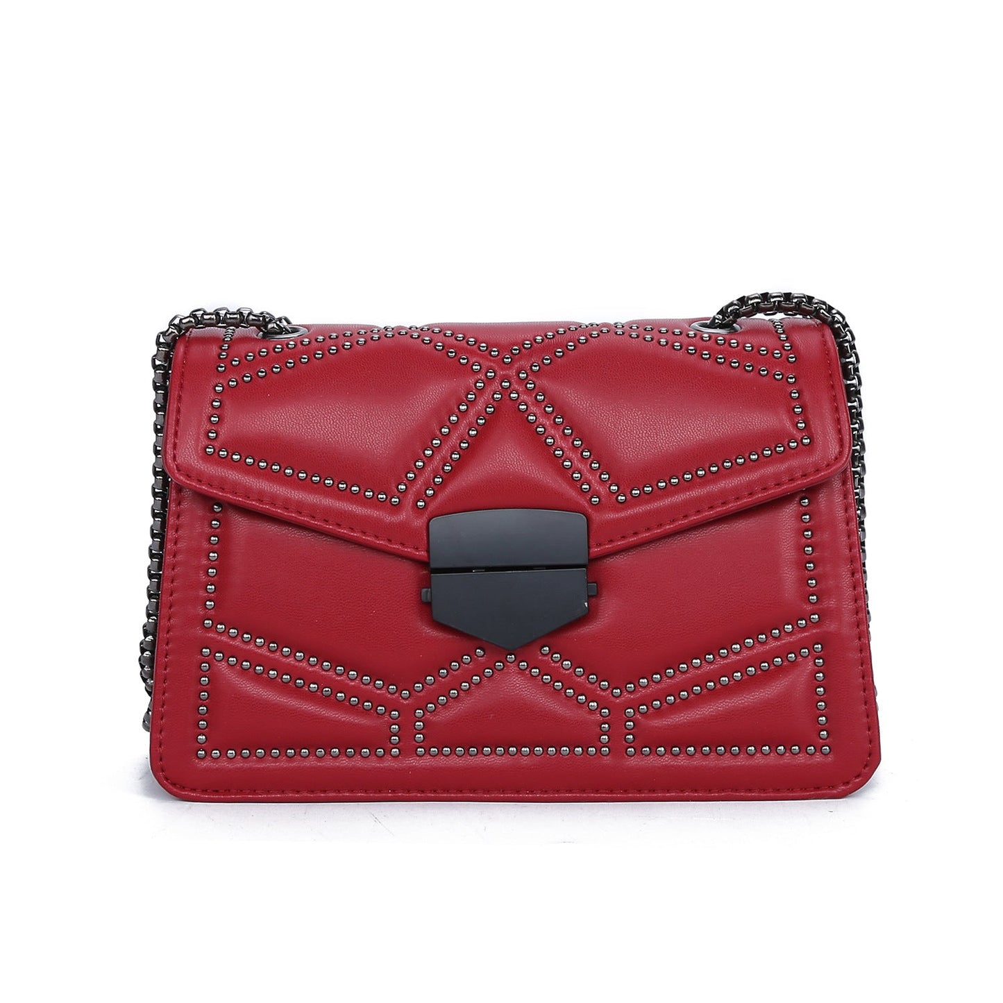 New Black Women’s bag 2026 new fashion Korean style chain shoulder cross-shoulder Pu small bag