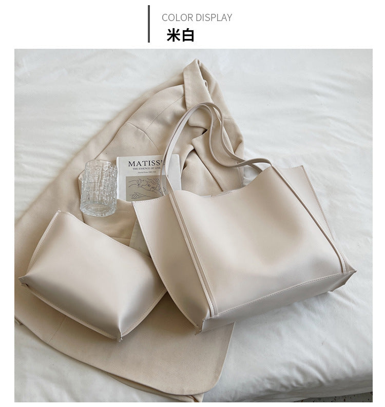 Retro large-capacity bag women 2026 new fashionable fashion retro tote bag shoulder bags