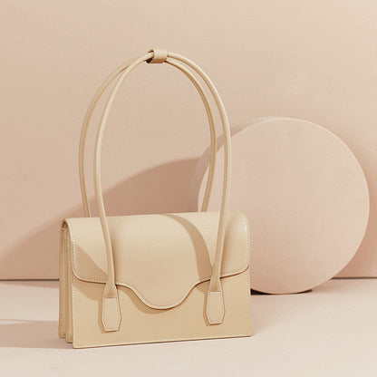 Fashionable new style women’s shoulder bag with leather bag genuine leather messenger bag