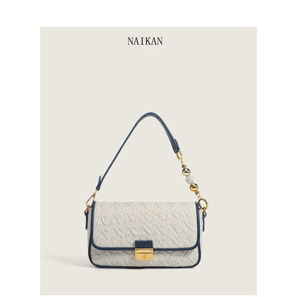 2026 new fashionable shoulder handbag casual temperament messenger bag