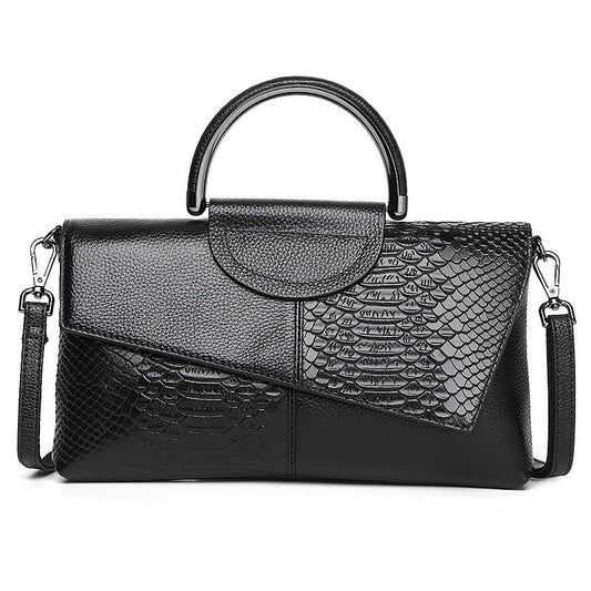 High Quality Genuine Leather Women Hand Bags Designer Trendy Shoulder Bag Luxury Clutch Bag