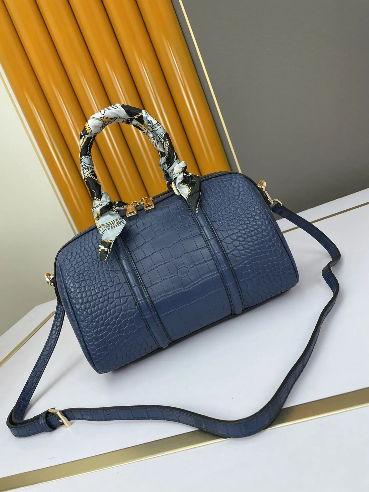 Wholesale Fashion crocodile Leather Luxury Designer Famous Brands Ladies Tote Crossbody Women Handbags