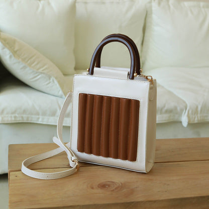 PU leather bucket bag for women sac bolso bandolera