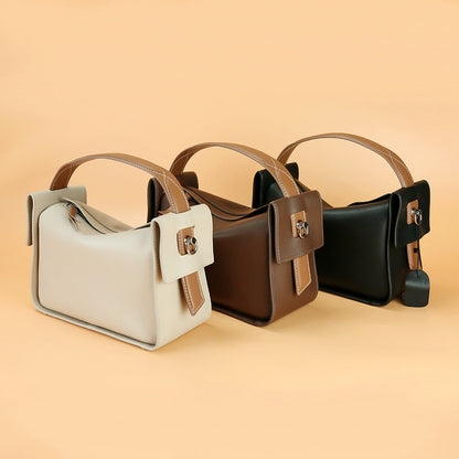 Korean Womens Pillow Bag sacs a main chic pour femme Leather Bean Satchel Bag Handbags