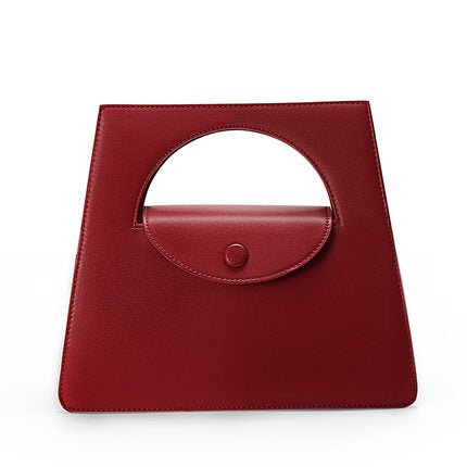 Trapezoid Shape Handbag New Nice Three Colors Chain Tote Ladies Evening Clutch Shoulder Bag