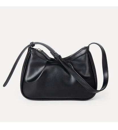 2026 new high quality PU leather women handbag niche Korean fashion portable one-shoulder armpit cloud bag for lady