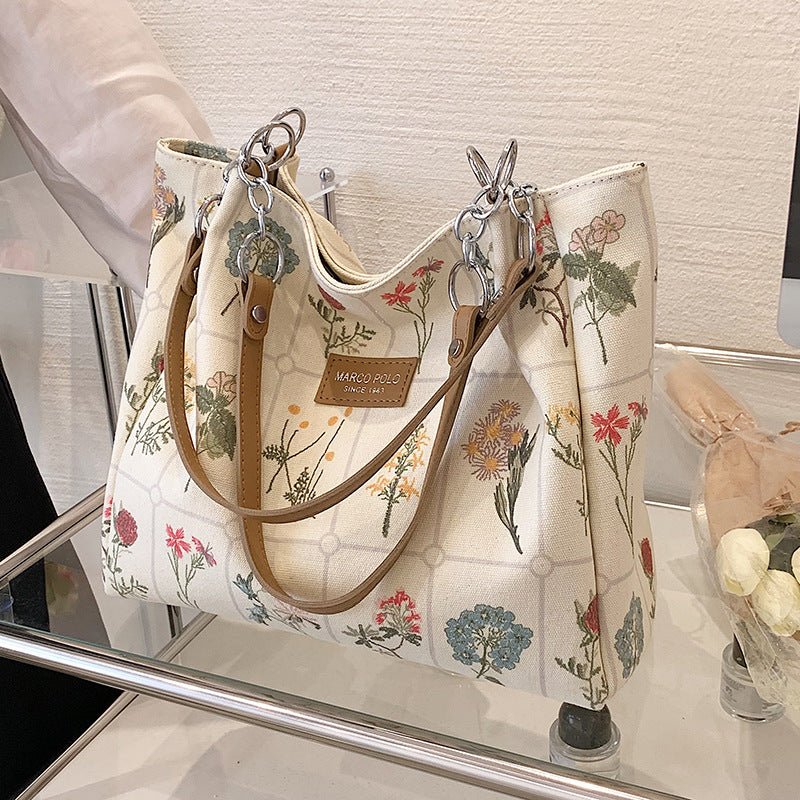 Canvas Bag Niche Ladies Commuting Bags Tote Bag 2026 Temperament Casual Fashion Handbags Womens Fashion Hebei Srl Fashion Tate