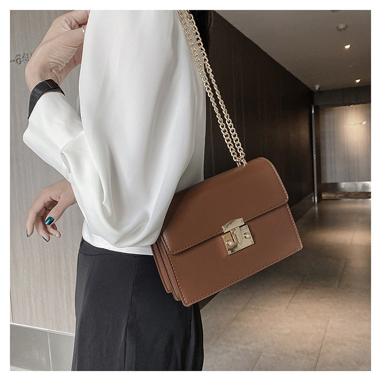 Popular niche women’s bag autumn and winter new fashion chain single shoulder messenger bag