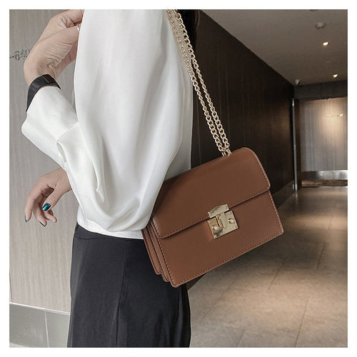 Popular niche women’s bag autumn and winter new fashion chain single shoulder messenger bag