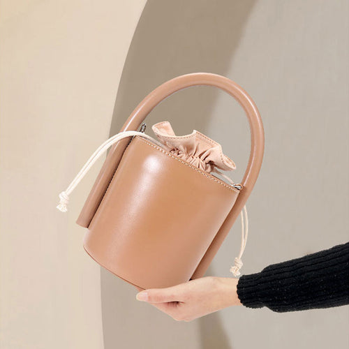 Hot sale drawstring purses handbags women handle buckle bag shoulder cross body ladies handbags