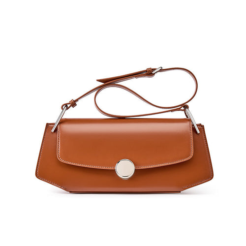 2026 New Women One-shoulder Handbag All-match Boat Shape Bag Niche Cool Commuting Underarm Ladies Bag