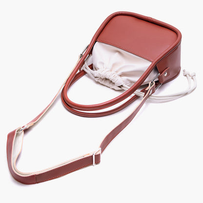 Brand Drawstring Bucket Bag for Women High Quality PU Leather Bag Luxury Handbag Purse Designer