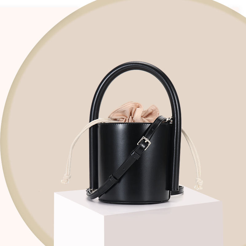 Hot sale drawstring purses handbags women handle buckle bag shoulder cross body ladies handbags