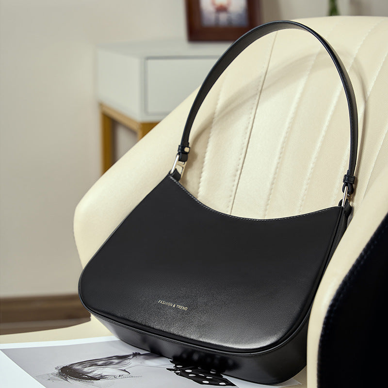 Genuine leather bag Women’s autumn and winter 2026 mobile phone shoulder bag Women’s zipper bag