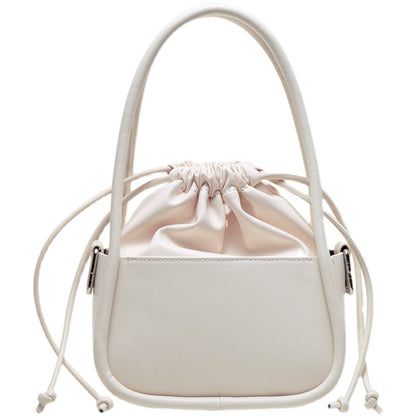 Brand Drawstring Bucket Bag for Women High Quality PU Leather Bag Luxury Handbag Purse Designer