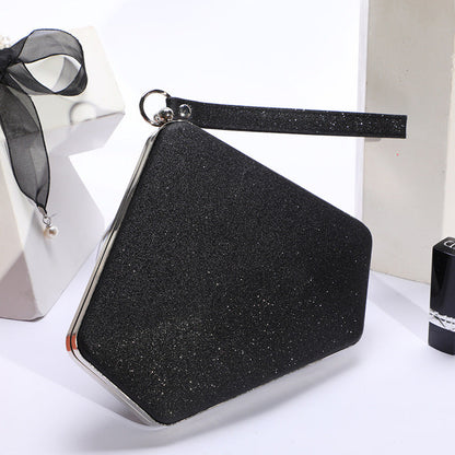 Luxury diamond rhinestone glitter banquet clutch bags classy evening bling bag