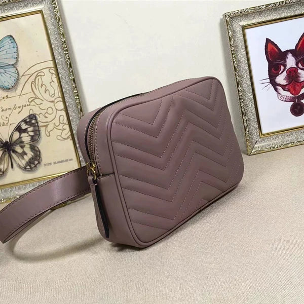 Genuine Leather High Quality Luxury Designer Bags Women Handbags Famous Brands Waist Bags