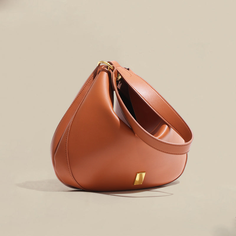 luxury changing shape leather ladies bucket bag 2 in 1 designer shoulder handbag set lady
