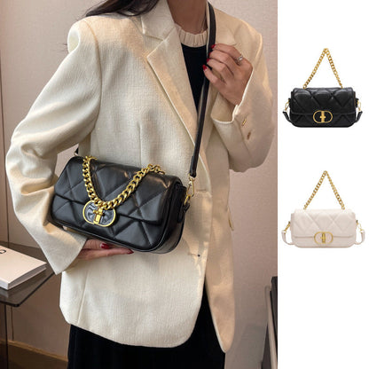 Lingge chain bag 2026 new women’s bag high-end women’s bag
