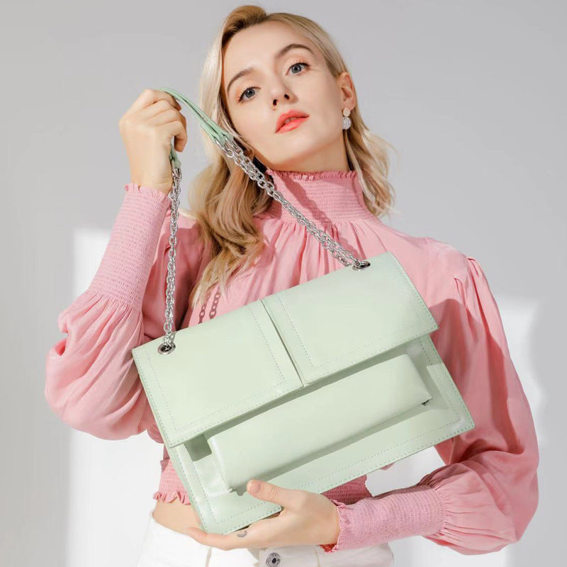 summer new style leather large-capacity underarm bag women luxury fashion shoulder bags women handbags