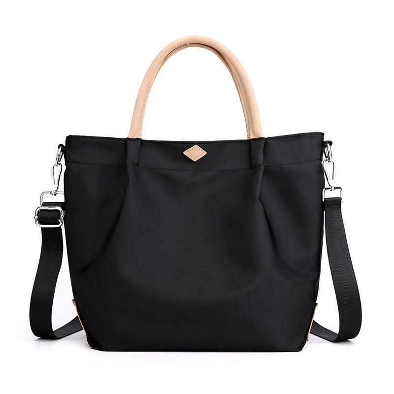 Amazon Popular Fashion Waterproof Hand Bag Durable Nylon Women Ladies Tote Messenger Bag