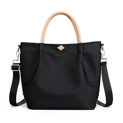 Amazon Popular Fashion Waterproof Hand Bag Durable Nylon Women Ladies Tote Messenger Bag