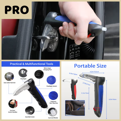 💝5-in-1 car handle assisted emergency escape system